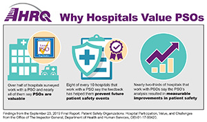 Thumbnail of Why Hospitals Value PSOs infographic from the Choosing a PSO Brochure